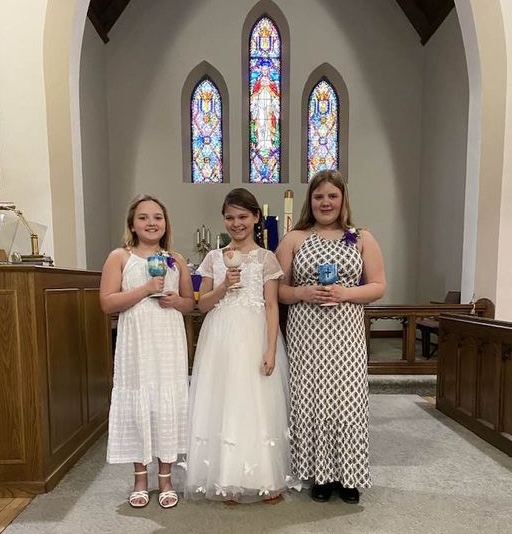 First Communion for the 5th graders 2024